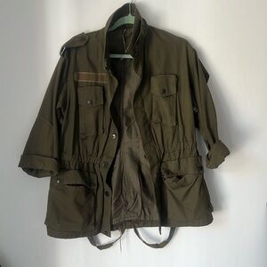 Oversized Vintage Army Jacket